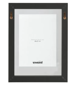 Exclusive Blake Fotolijst Met Houten Rand - Zwart - 40x30x4 -Decoratie Verkoop 9910f0ffa4914d3aa9bc82e67e6c16dc