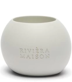 Waxinelichthouder Rond, Theelichthouder - Oriental Pearl - Mat Beige