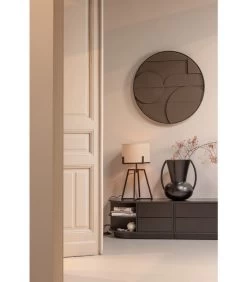 Exclusive Siep Vaas - Metaal - Zwart - 44x35x30 -Decoratie Verkoop 9fd6a889b58542ec8f4526de2a55efea