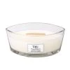 WoodWick Kaars White Tea & Jasmine Ellipse Kaars