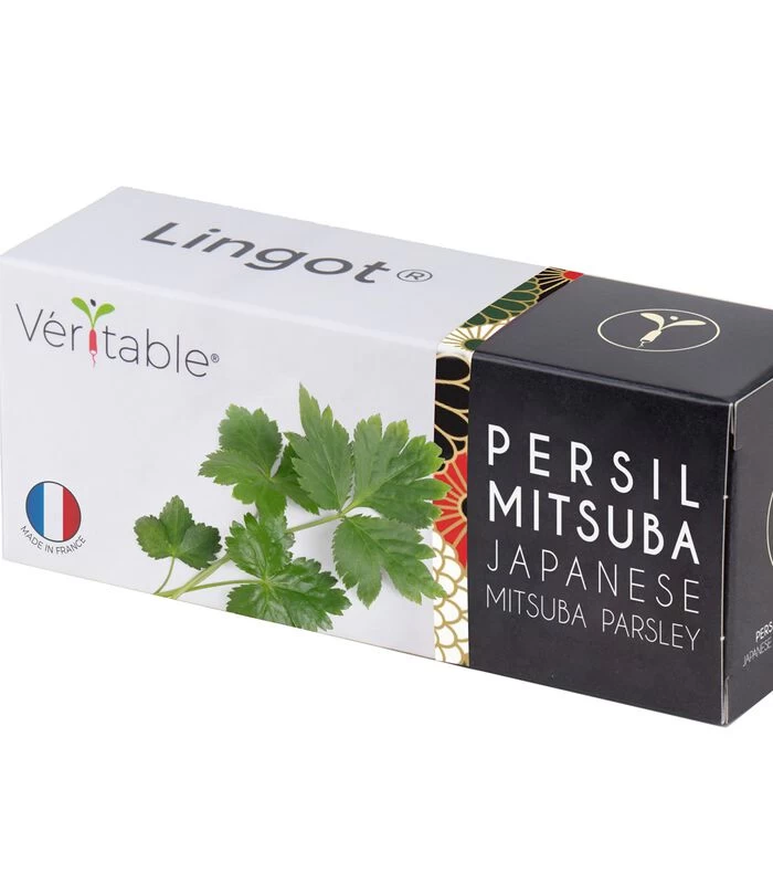 Lingot® Japanse Peterselie Mitsuba BIO - Voor Moestuinen 1 Lingot® Japanse Peterselie Mitsuba BIO - Voor Moestuinen