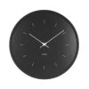 Karlsson Wandklok Butterfly Hands - Zwart - Large - Ø37,5cm