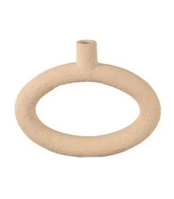 PRESENT TIME Vaas Ring - Zandbruin - 25x3,5x20,5cm