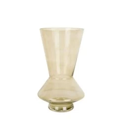 PRESENT TIME Vaas Glow - Large - Glas Mosgroen - Ø17x28cm