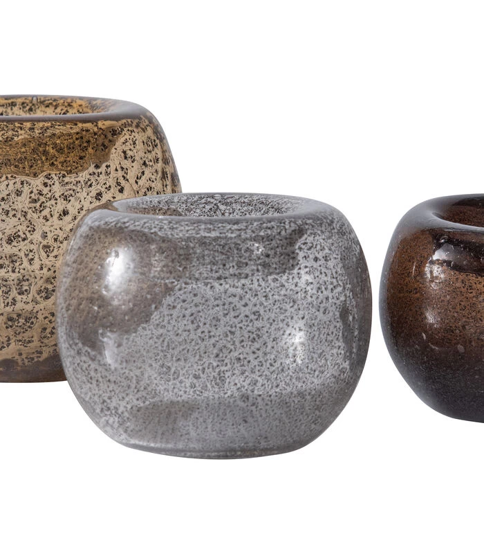 BePureHome Drib Vaas - Glas - Transparant - 14x17x17 2 BePureHome Drib Vaas - Glas - Transparant - 14x17x17 - Afbeelding 2