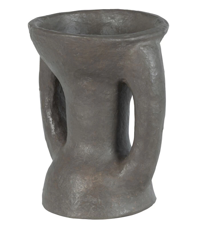 BePureHome Kea Deco - Papier Mache - GrijsBruin - 25x22x22 1 BePureHome Kea Deco - Papier Mache - GrijsBruin - 25x22x22