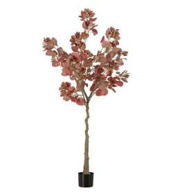 WOOOD Appel Kunstboom 170 Cm - Plastic - Roze - 170x77x72