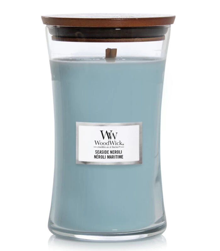 WoodWick Kaars Seaside Neroli Large 1 WoodWick Kaars Seaside Neroli Large