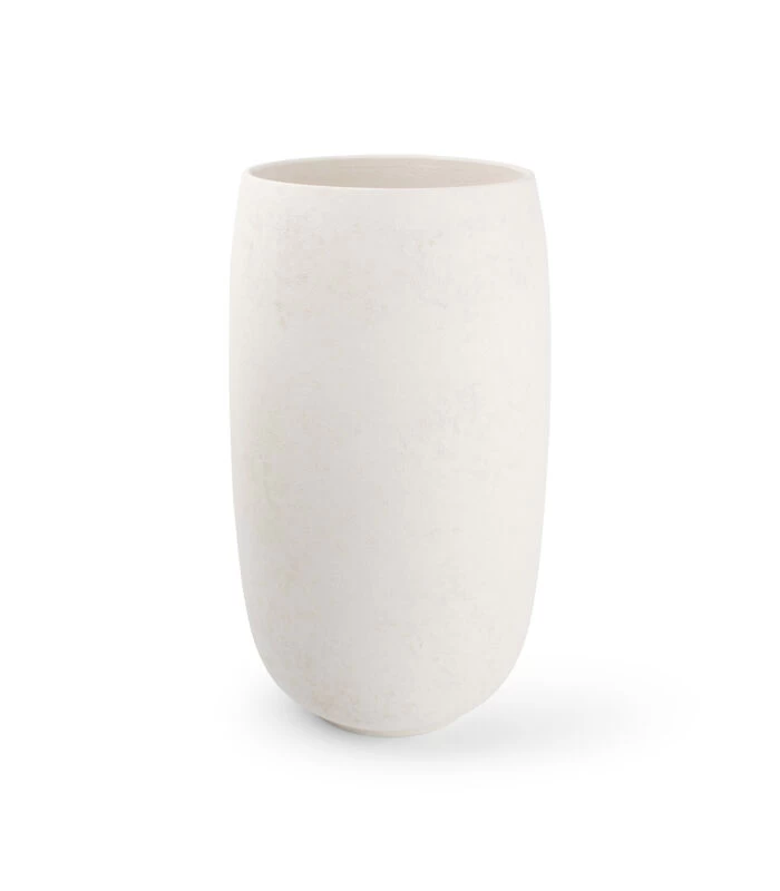 Vaas 24xH42cm Wit Bullet 1 Vaas 24xH42cm Wit Bullet