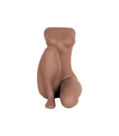 PRESENT TIME Bloempot Sitting Lady - Terracotta Oranje