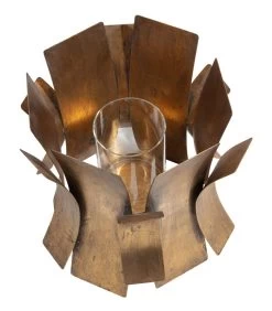 BePureHome Course Windlicht - Metaal - Antique Brass - 27x27x27 -Decoratie Verkoop ce8bb2d8b9084a26a21776dbcc305262