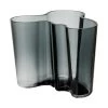 Iittala Alvar Aalto Collection Vaas 160mm Donkergrijs