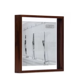 SQUARE FLOATING Box 32 X 32 Donker Hout