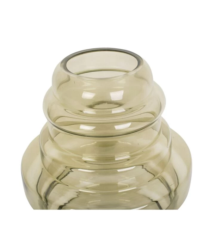 PRESENT TIME Vaas Distinct - Large - Glas Mosgroen - Ø25x30cm 3 PRESENT TIME Vaas Distinct - Large - Glas Mosgroen - Ø25x30cm - Afbeelding 3