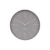 Karlsson Wandklok Normann Numbers - Warm Grijs - Ø27,5cm