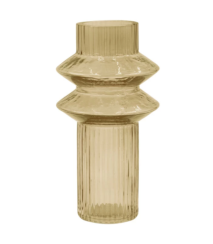 BePureHome Line Vaas - Glas - Hop - 21x9x9 1 BePureHome Line Vaas - Glas - Hop - 21x9x9