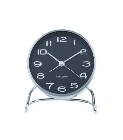 Karlsson Wekker Classical Numbers - Zwart - Ø9,5x11cm -Decoratie Verkoop e855caa1ceb24d199bba40e111837ad1