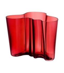 Iittala Alvar Aalto Collection Vaas 160mm Cranberry