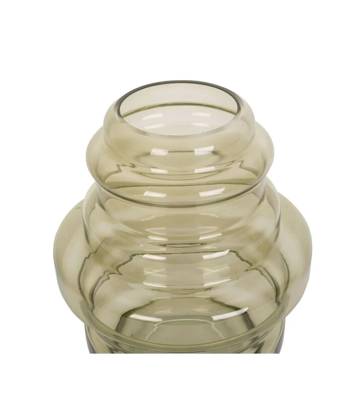 PRESENT TIME Vaas Distinct - Glas Mosgroen - Ø20x25cm 3 PRESENT TIME Vaas Distinct - Glas Mosgroen - Ø20x25cm - Afbeelding 3