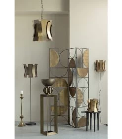 BePureHome Buff Kandelaar - Metaal - Antique Brass - 74x19x19 -Decoratie Verkoop eef0fc31b4c140038045a963c3262c3d