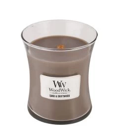 WoodWick Kaars Sand & Driftwood Medium