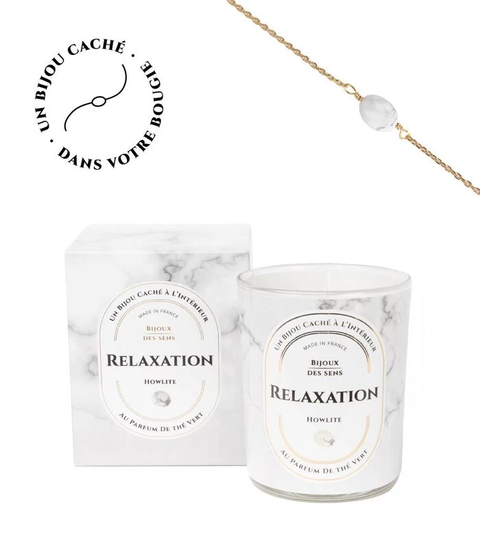 Geurkaars Groene Thee Met Gouden Messing Armband 2 Geurkaars Groene Thee Met Gouden Messing Armband - Afbeelding 2