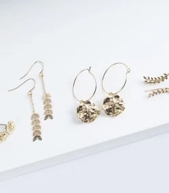 Geurkaars Ceder Met Gouden Messing Oorbellen -Decoratie Verkoop f7d1228a910b4d06a553472a272d0408