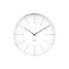 Karlsson Wandklok Normann Numbers - Wit - Ø27,5cm