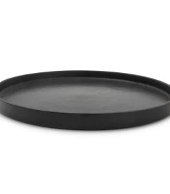 Sierschaal 37xH1,5cm Zwart Palace