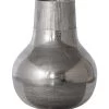 BePureHome Metal Vaas XL - Metaal - Zilver - 46x36x36