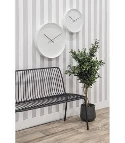 Karlsson Wandklok Mr. White Numbers - Witte Behuizing - Ø37,5cm -Decoratie Verkoop fe7201b074c547afb0ce788598bdf4e0